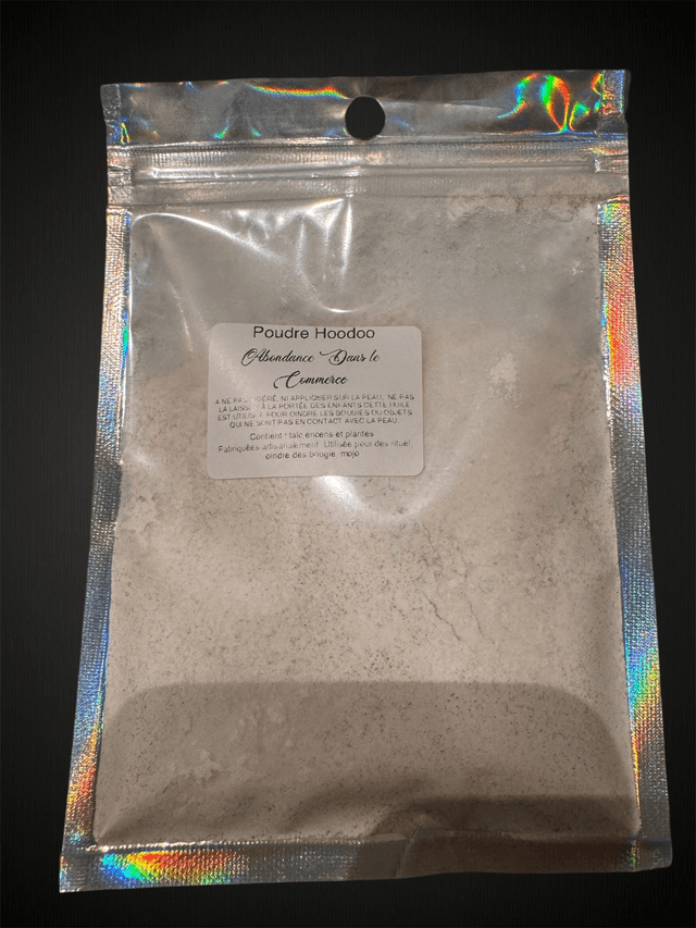 Poudre Hoodoo Artisanale d'Abondance : Attirez la Prospérité et la Réussite