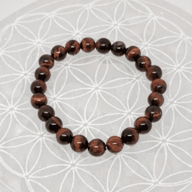 BRACELET - OEIL DE TAUREAU (8 MM)