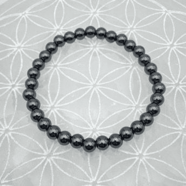BRACELET - HÉMATITE (6 MM)