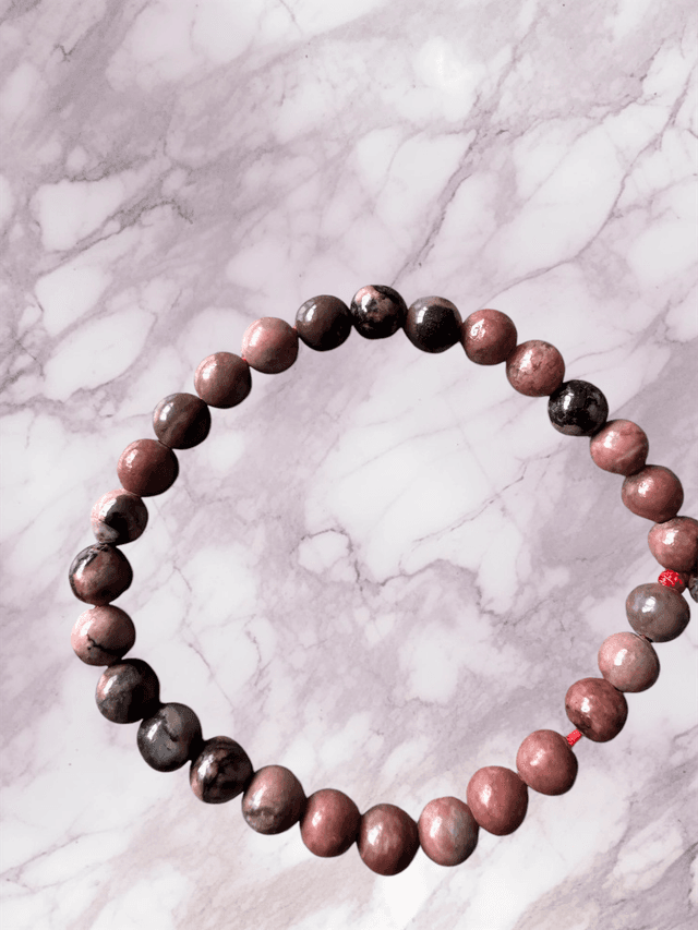 Bracelet Rhodonite 6mm
